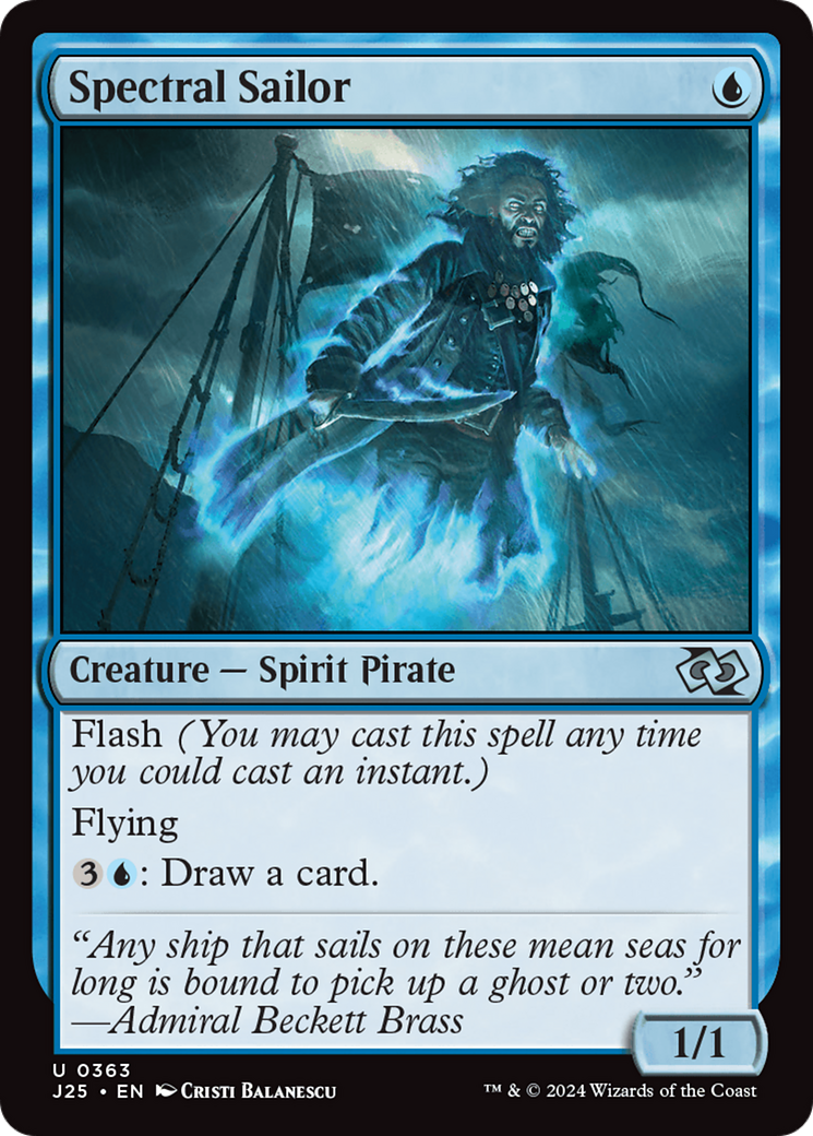 Spectral Sailor [Foundations Jumpstart] | Silver Goblin