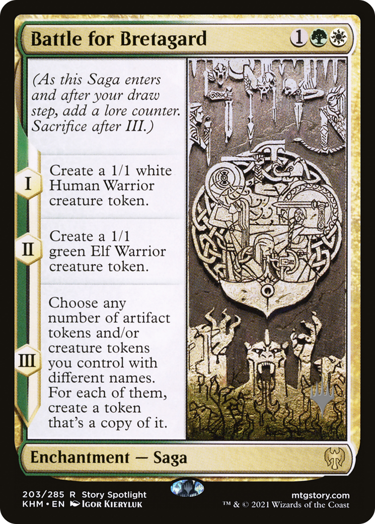 Battle for Bretagard (203p) Foil - Kaldheim Promos