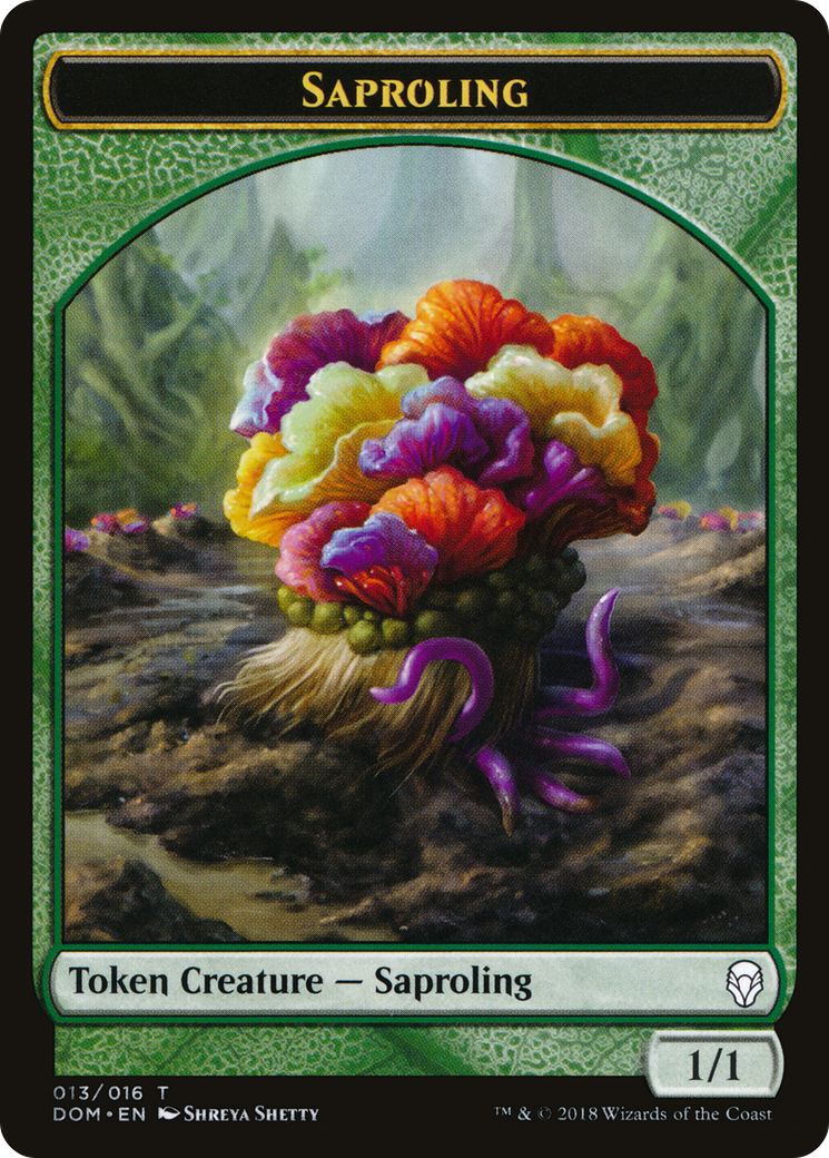 Saproling Token (013/016) [Dominaria Tokens] | Silver Goblin