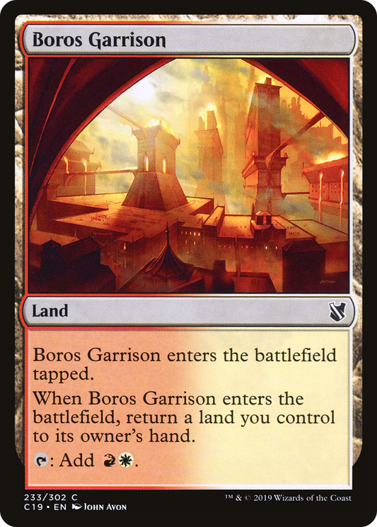 Boros Garrison (233) - Commander 2019