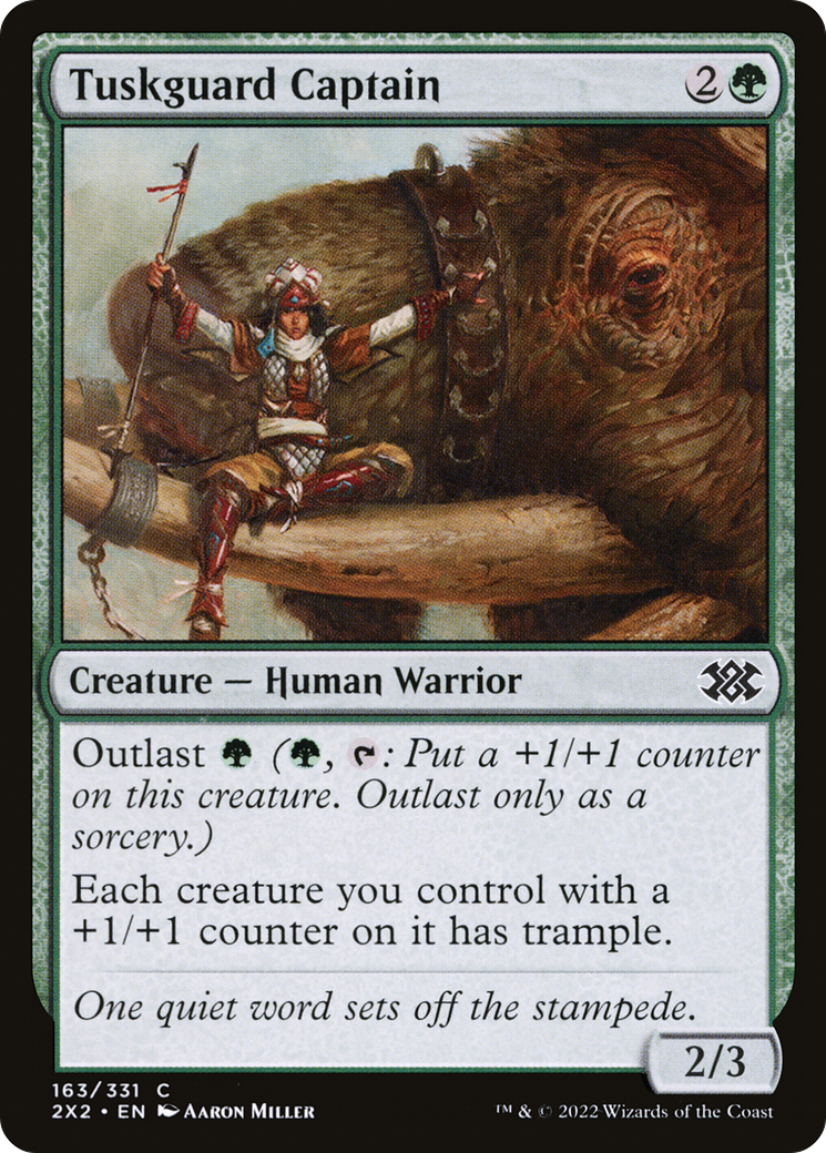 Tuskguard Captain (163) - Double Masters 2022