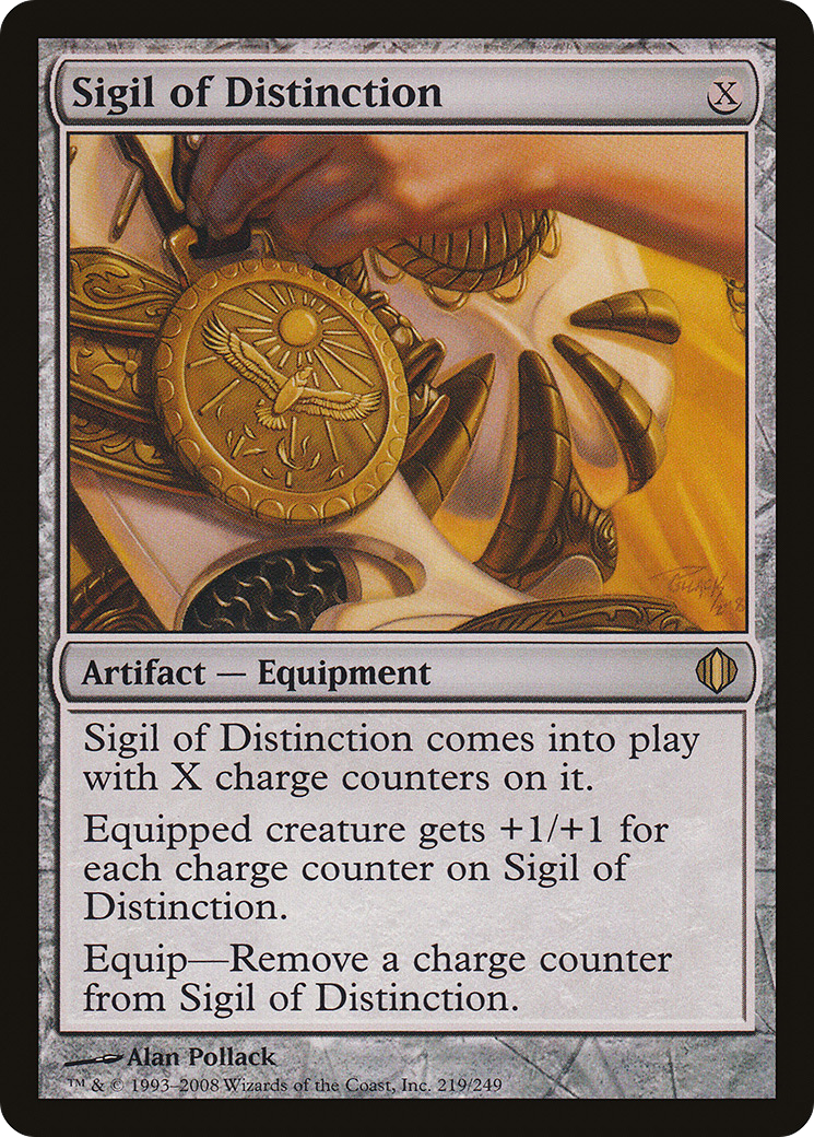 Sigil of Distinction (219) Foil - Shards of Alara