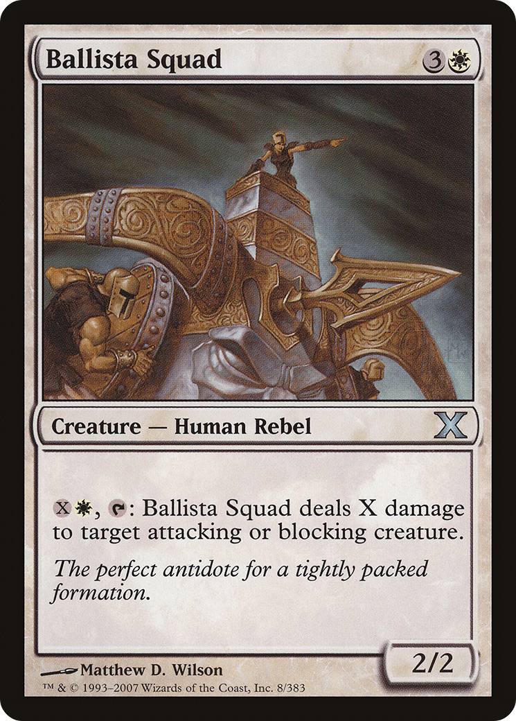 Ballista Squad (008) Foil - Tenth Edition