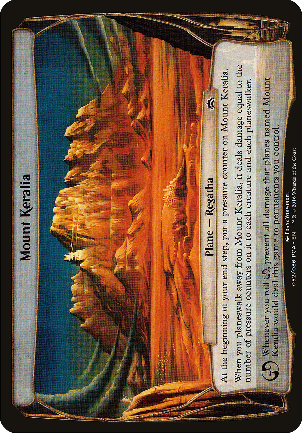 Mount Keralia (Planechase Anthology) - Planechase Anthology Planes