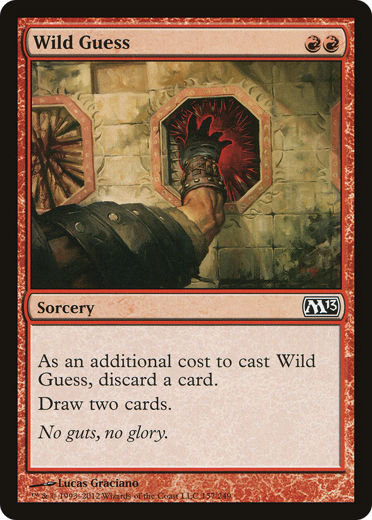 Wild Guess (157) Foil - Magic 2013
