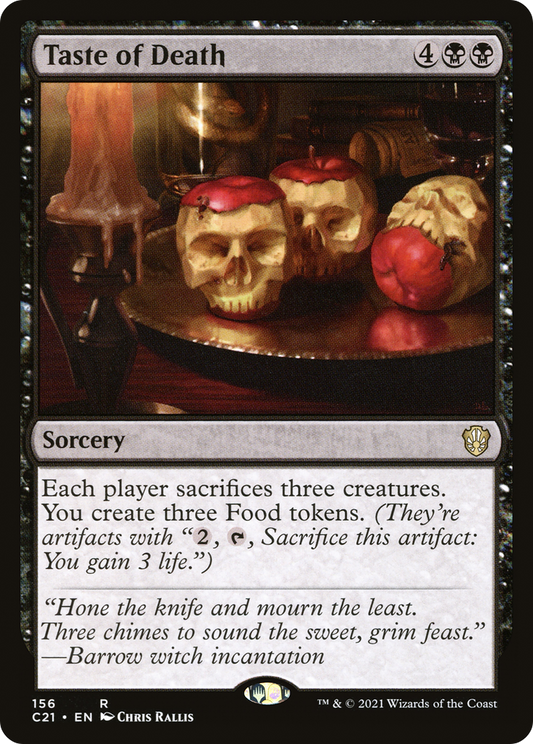 Taste of Death (156) - Commander 2021