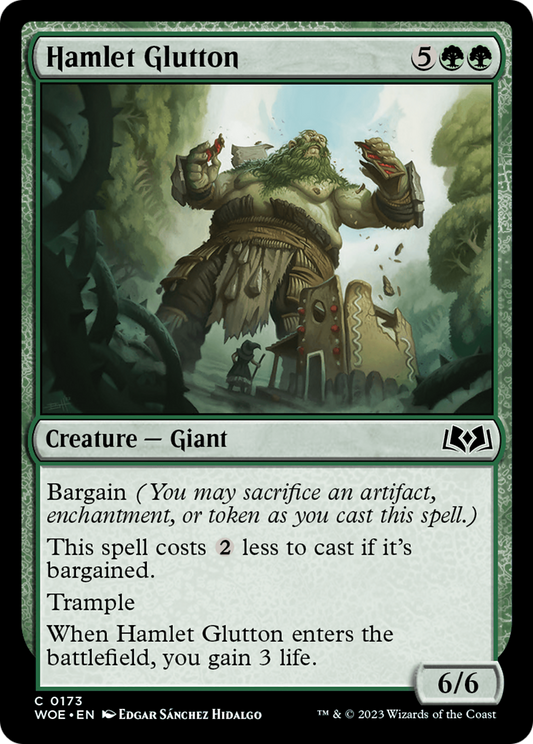 Hamlet Glutton (173) Foil - Wilds of Eldraine