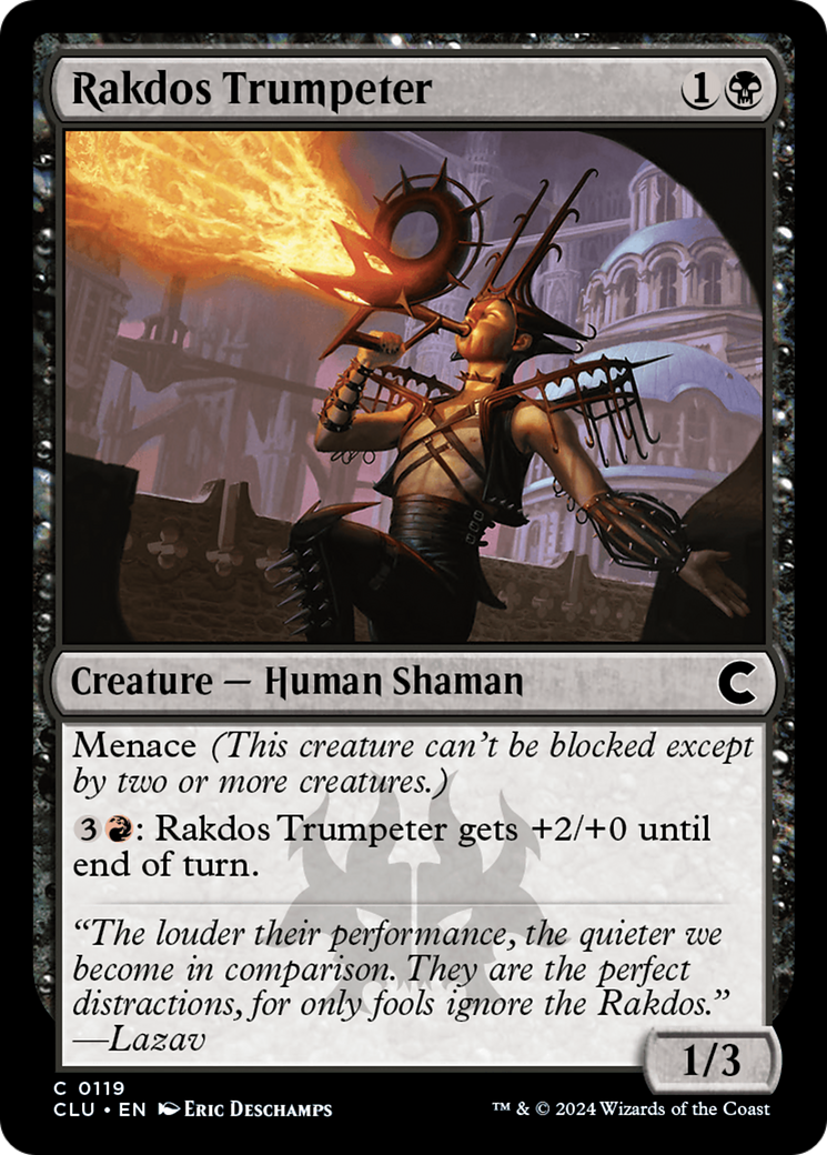 Rakdos Trumpeter (119) - Ravnica: Clue Edition