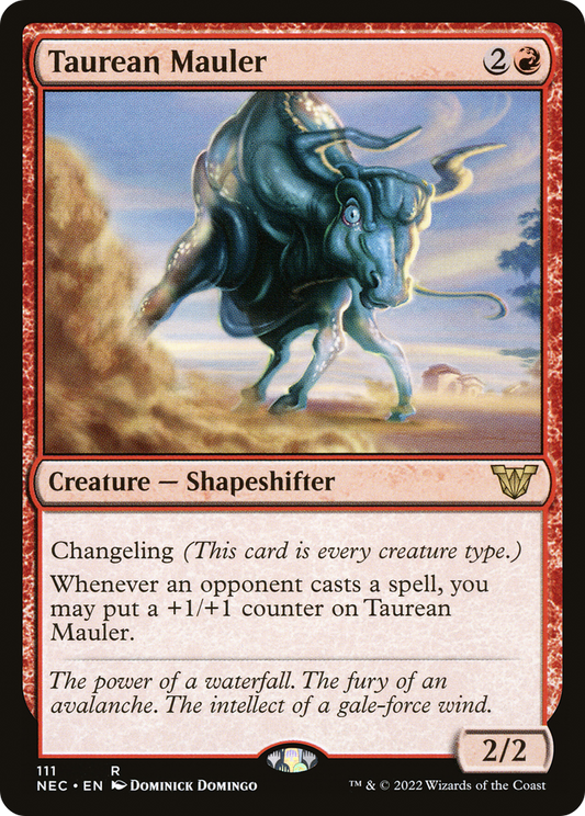 Taurean Mauler (111) - Neon Dynasty Commander