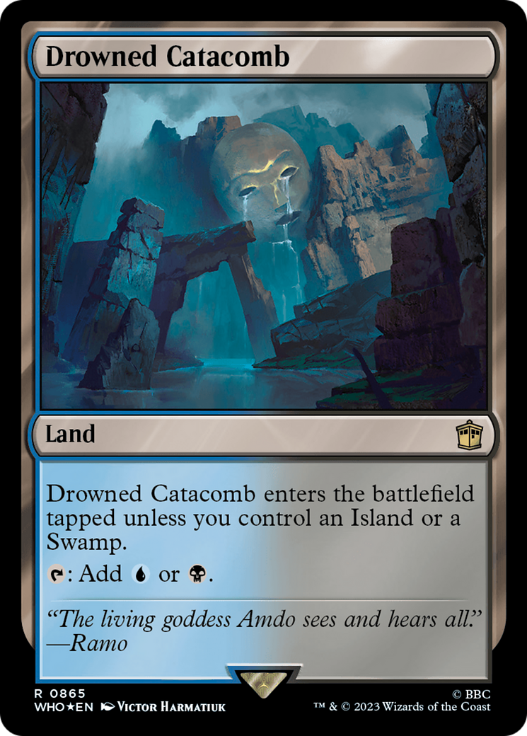 Drowned Catacomb (865) Foil - Doctor Who