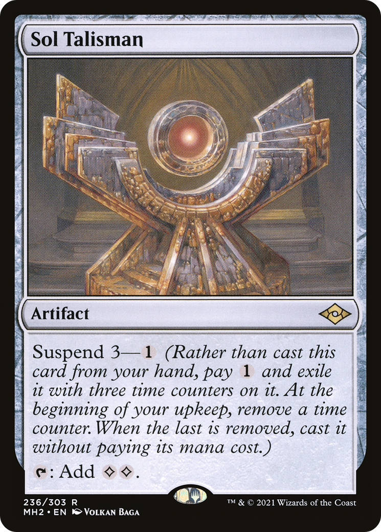 Sol Talisman [Modern Horizons 2] | Silver Goblin