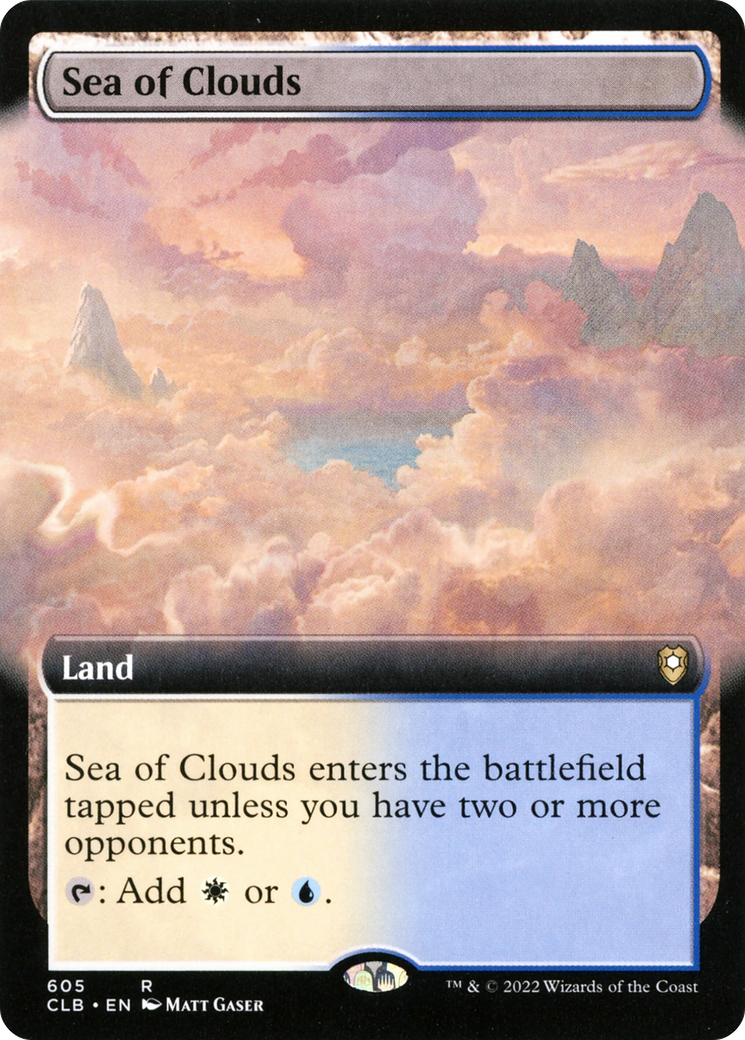 Sea of Clouds (Extended Art) (605) - Commander Legends: Battle for Baldur's Gate