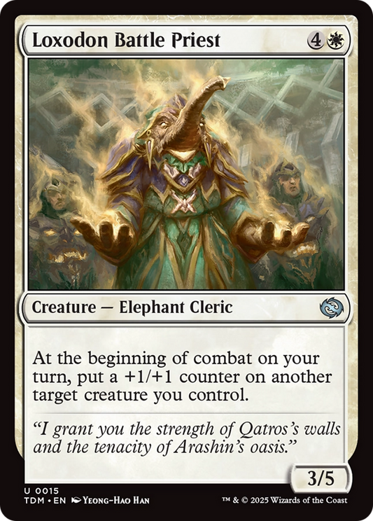 Loxodon Battle Priest (015) - Tarkir: Dragonstorm