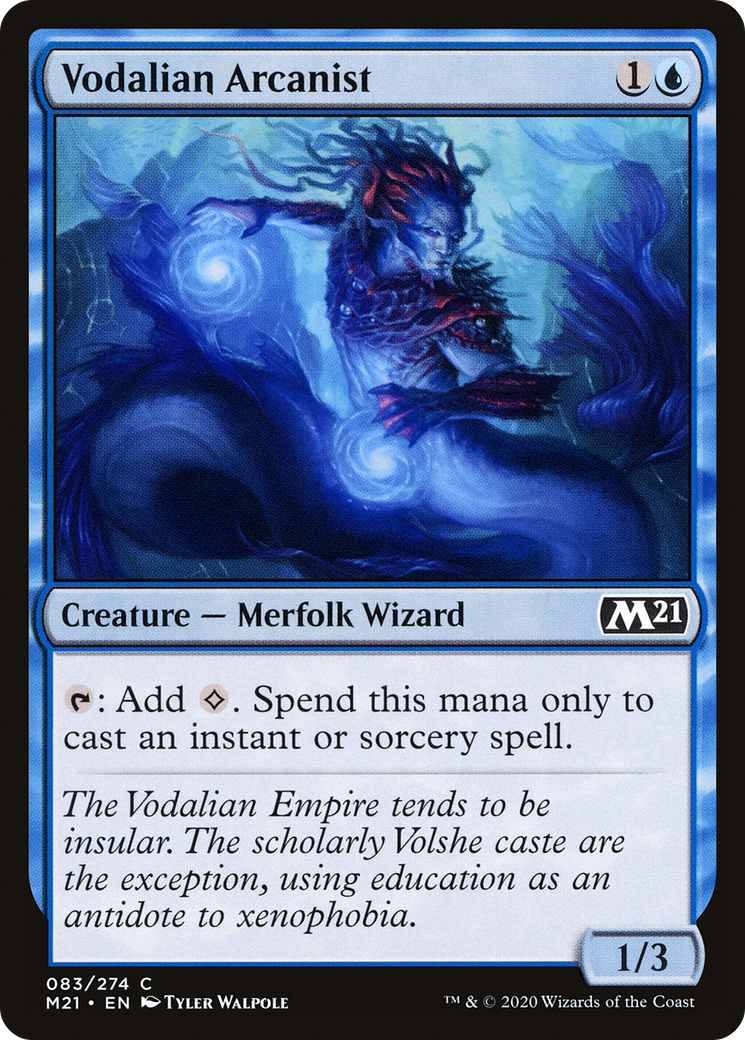 Vodalian Arcanist (083) - Core Set 2021