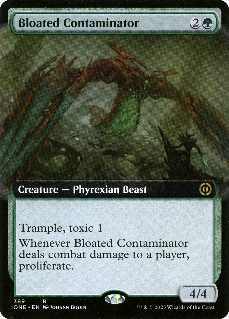 Bloated Contaminator (Extended Art) (389) - Phyrexia: All Will Be One