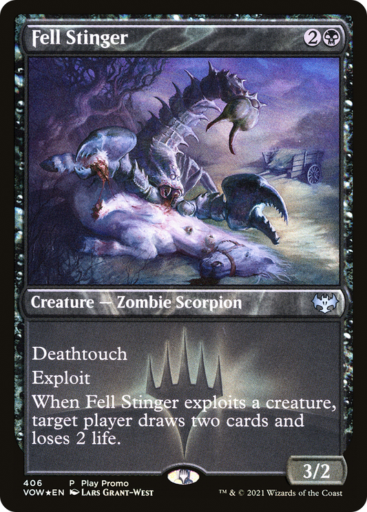 Fell Stinger (406) Foil - Innistrad: Crimson Vow