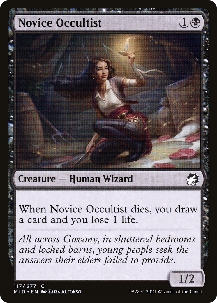 Novice Occultist (117) - Innistrad: Midnight Hunt