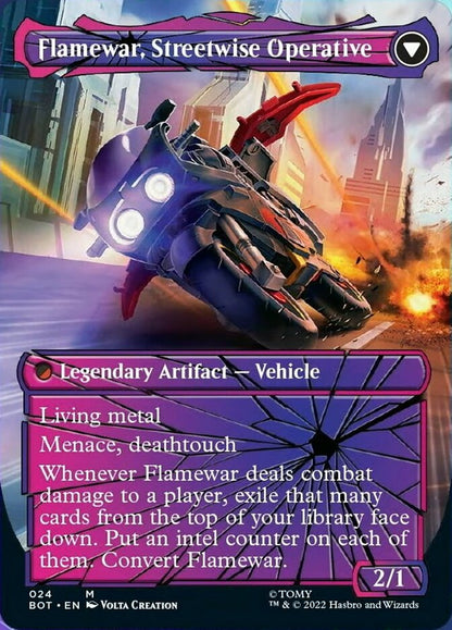 Flamewar, Brash Veteran (Shattered Glass) (024) - Transformers