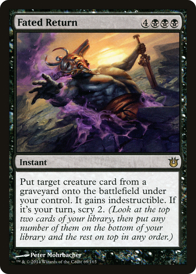 Fated Return (069) Foil - Born of the Gods