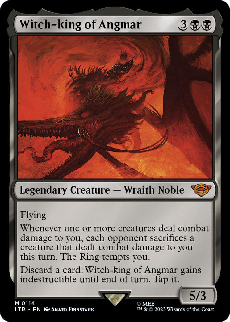 Witch-king of Angmar (114) Foil - The Lord of the Rings: Tales of Middle-earth