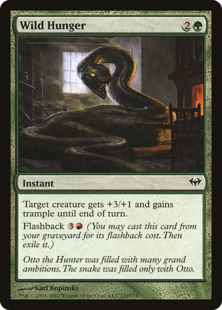 Wild Hunger (132) Foil - Dark Ascension