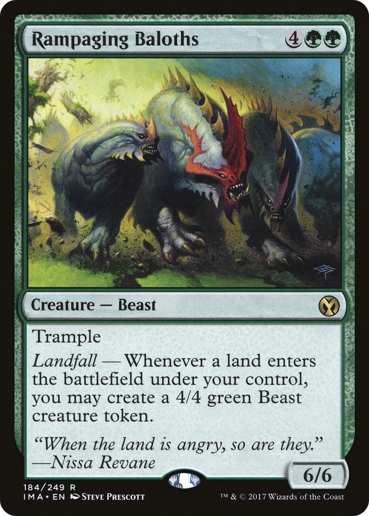Rampaging Baloths (184) Foil - Iconic Masters