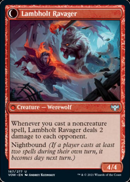 Lambholt Raconteur (167) Foil - Innistrad: Crimson Vow