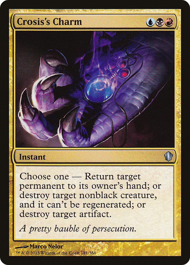 Crosis's Charm (181) - Commander 2013