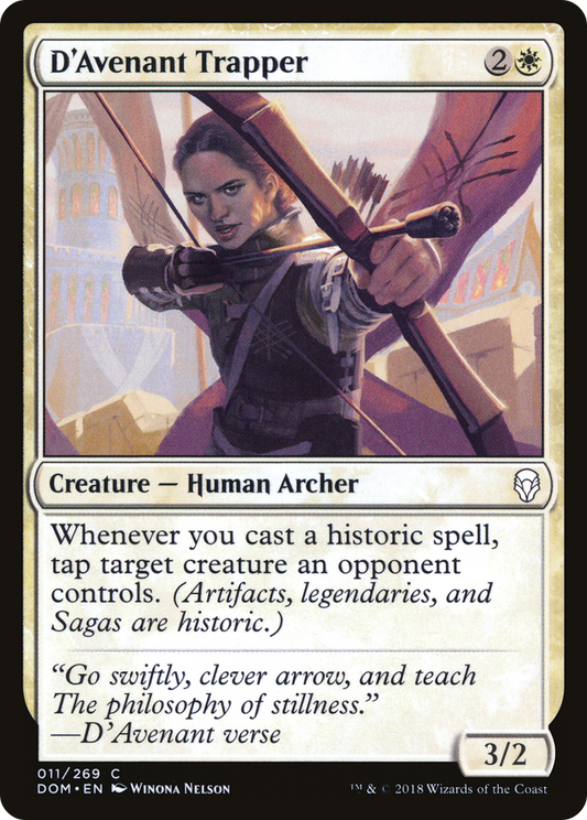 D'Avenant Trapper [Dominaria] Foil