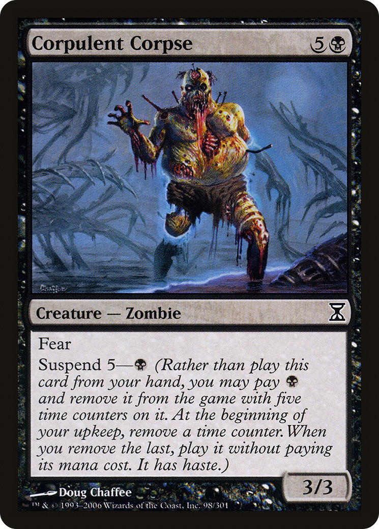 Corpulent Corpse (098) Foil - Time Spiral