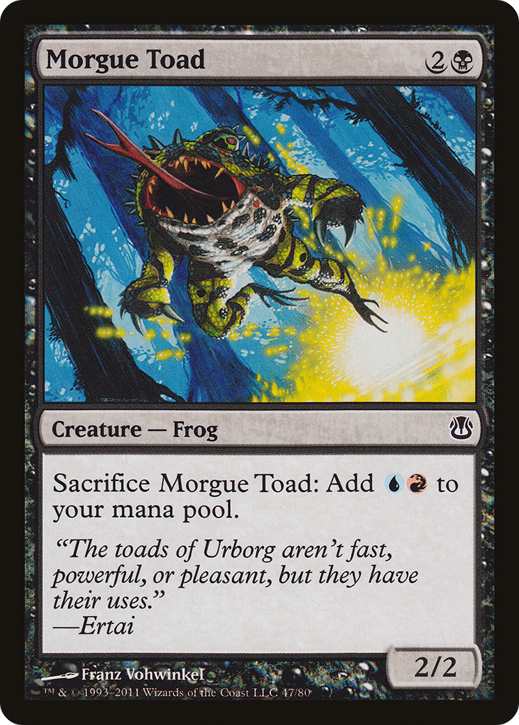 Morgue Toad (047) - Duel Decks: Ajani vs. Nicol Bolas