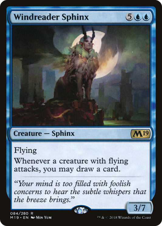 Windreader Sphinx (084) - Core Set 2019