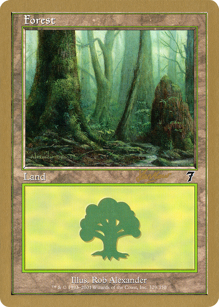 Forest (Retro) (shh329) - World Championship Decks 2002