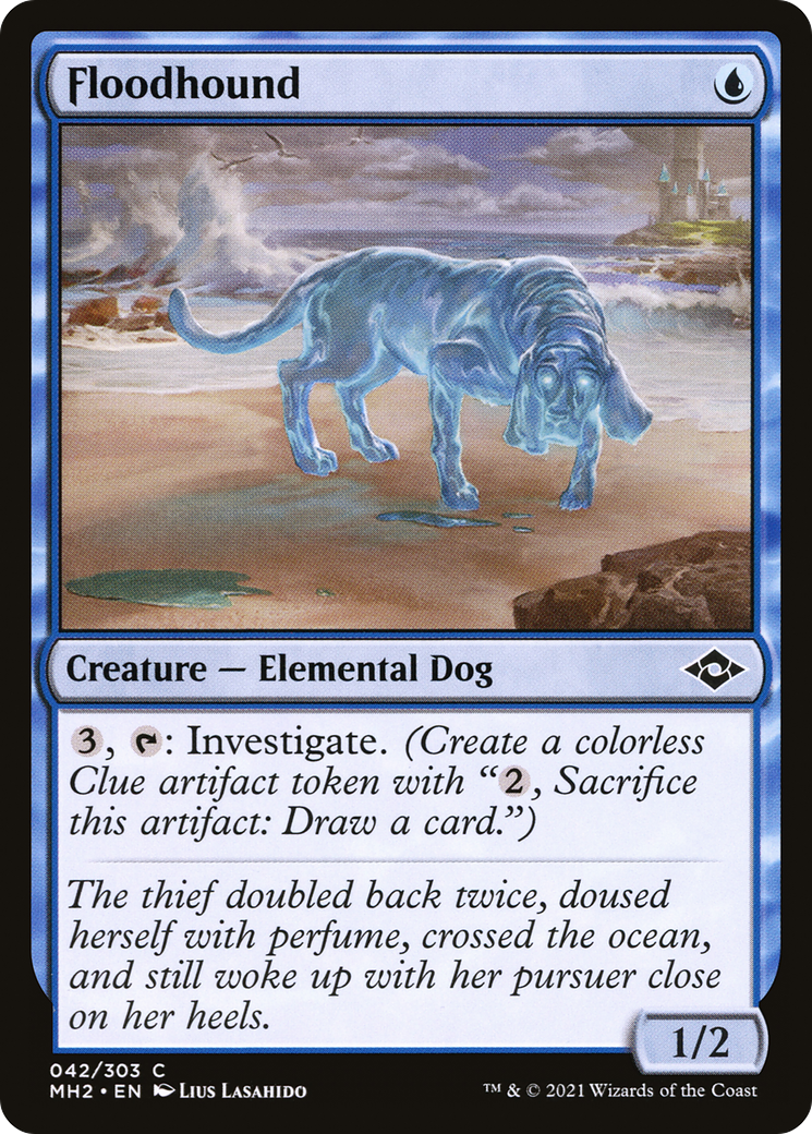 Floodhound (042) Foil - Modern Horizons 2