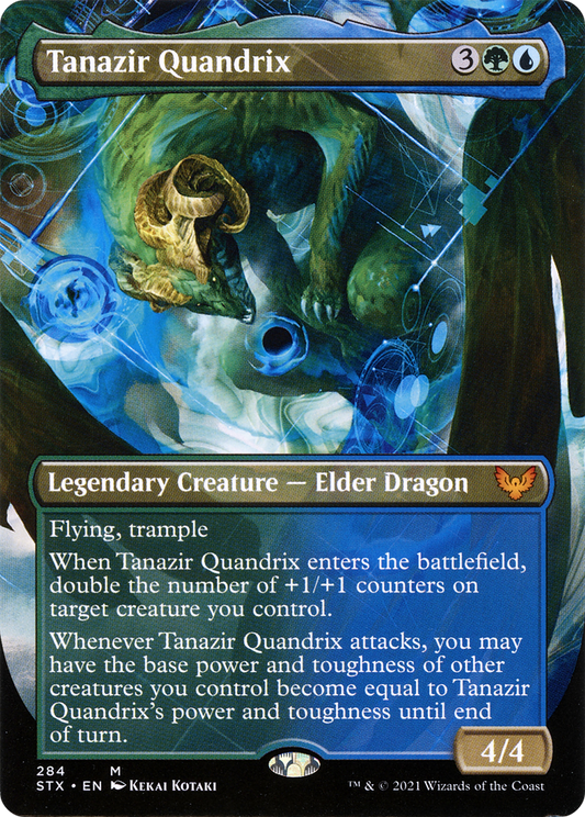 Tanazir Quandrix (Borderless) (284) - Strixhaven: School of Mages