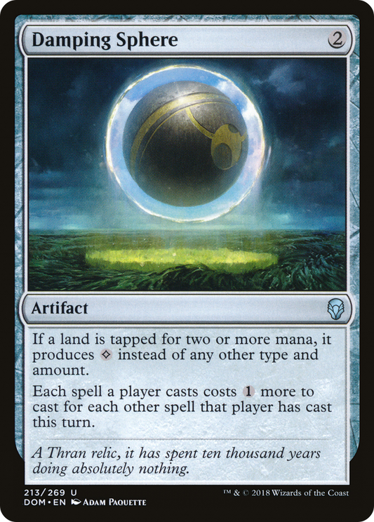 Damping Sphere [Dominaria] Foil