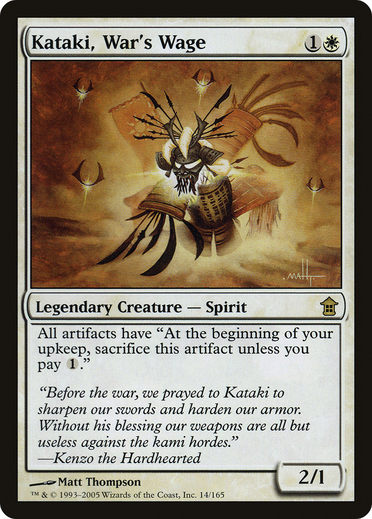 Kataki, War's Wage (014) Foil - Saviors of Kamigawa