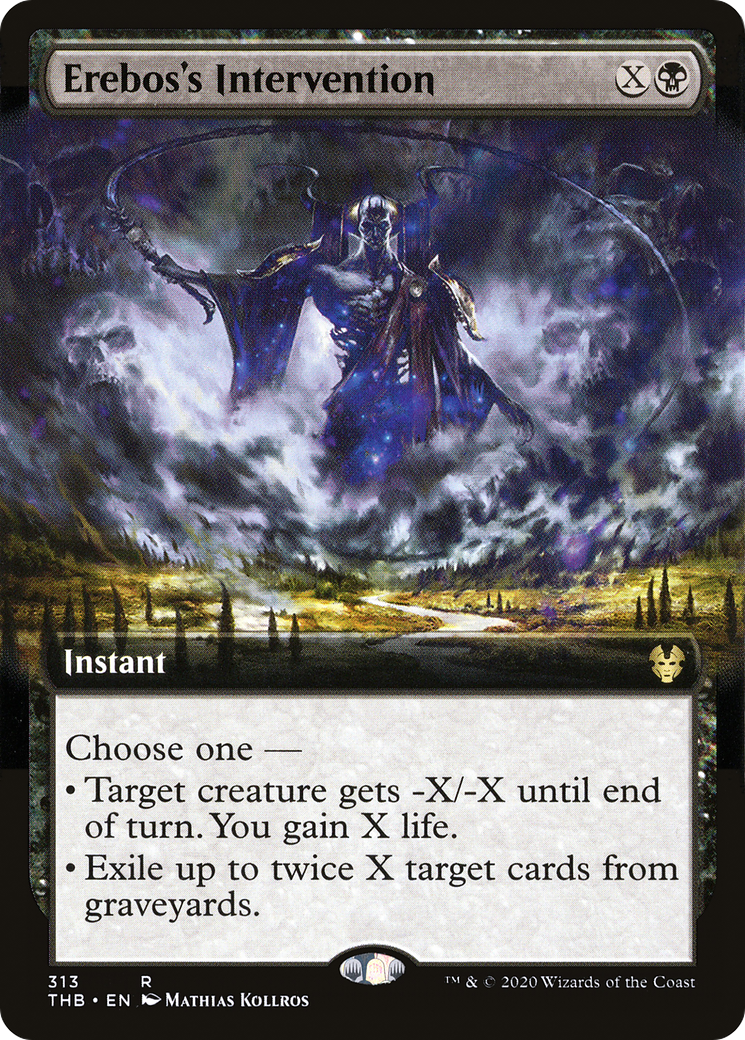 Erebos's Intervention (Extended Art) (313) Foil - Theros Beyond Death