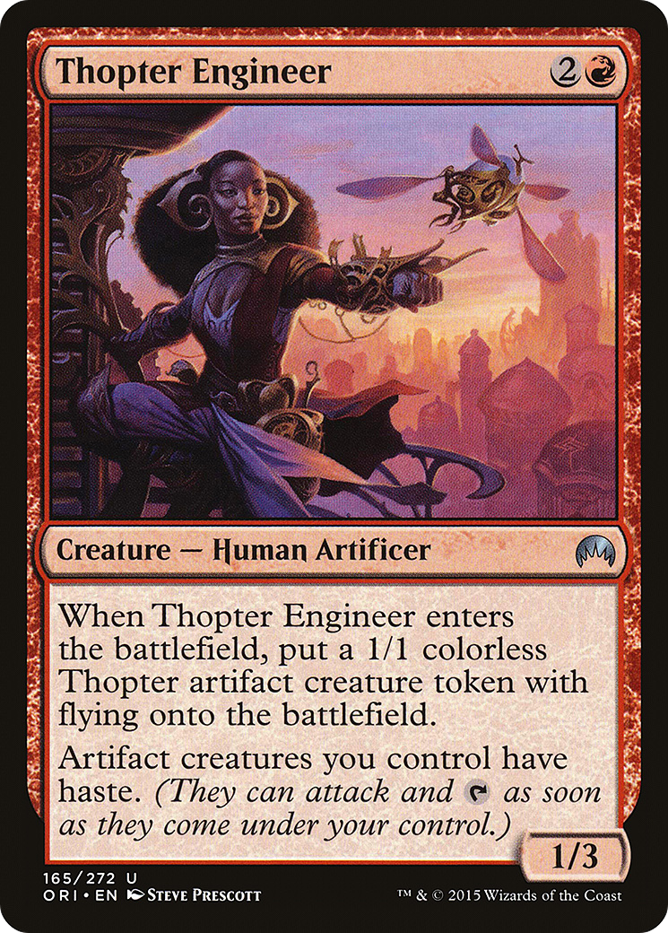 Thopter Engineer (165) Foil - Magic Origins