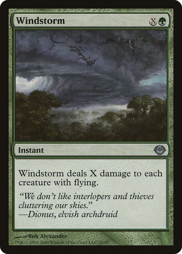 Windstorm (025) - Duel Decks: Garruk vs. Liliana