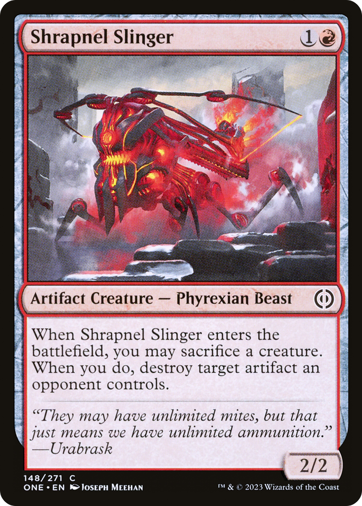 Shrapnel Slinger (148) - Phyrexia: All Will Be One