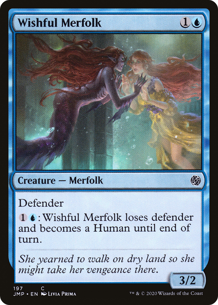 Wishful Merfolk [Jumpstart] | Silver Goblin