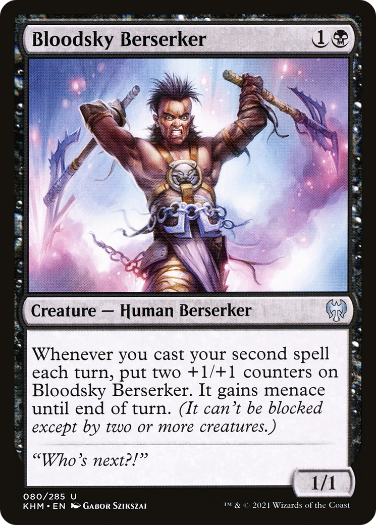 Bloodsky Berserker (080) - Kaldheim