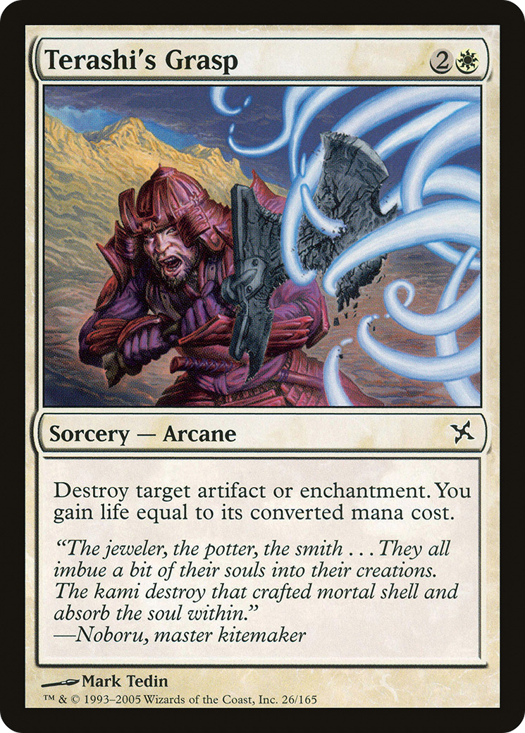 Terashi's Grasp (026) Foil - Betrayers of Kamigawa