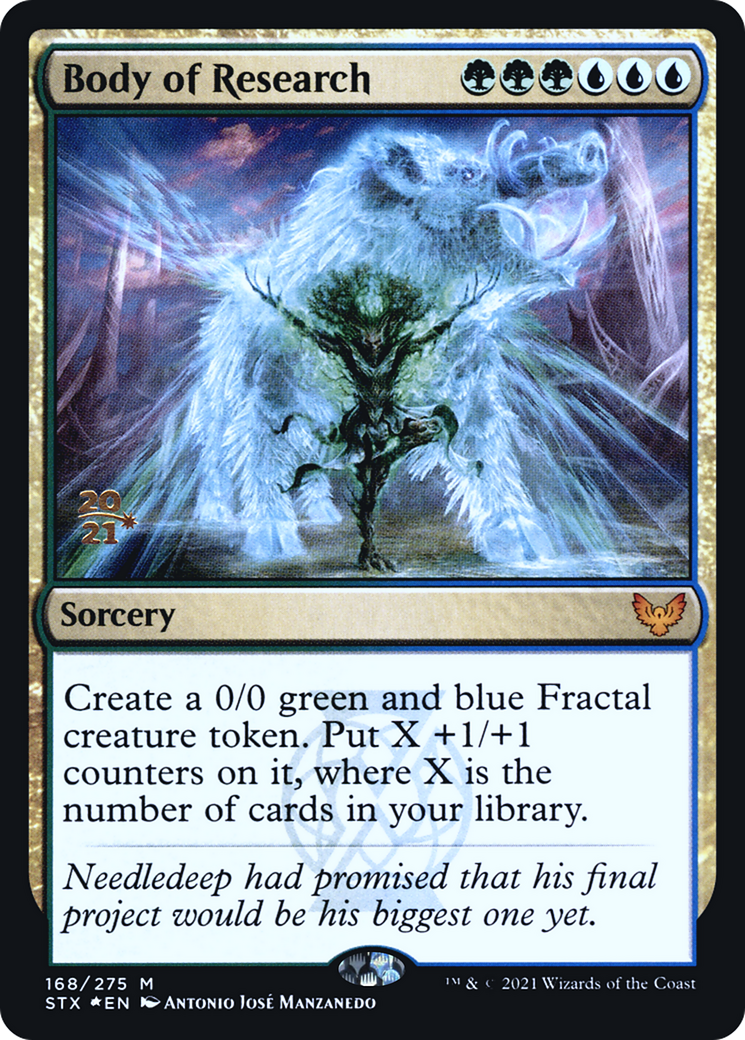 Body of Research (168s) Foil - Strixhaven: School of Mages Promos