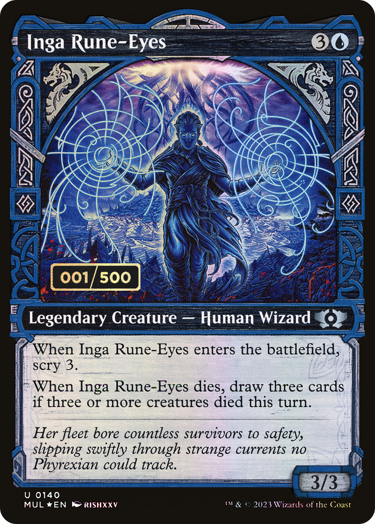 Inga Rune-Eyes (Showcase) (140z) Foil - Multiverse Legends