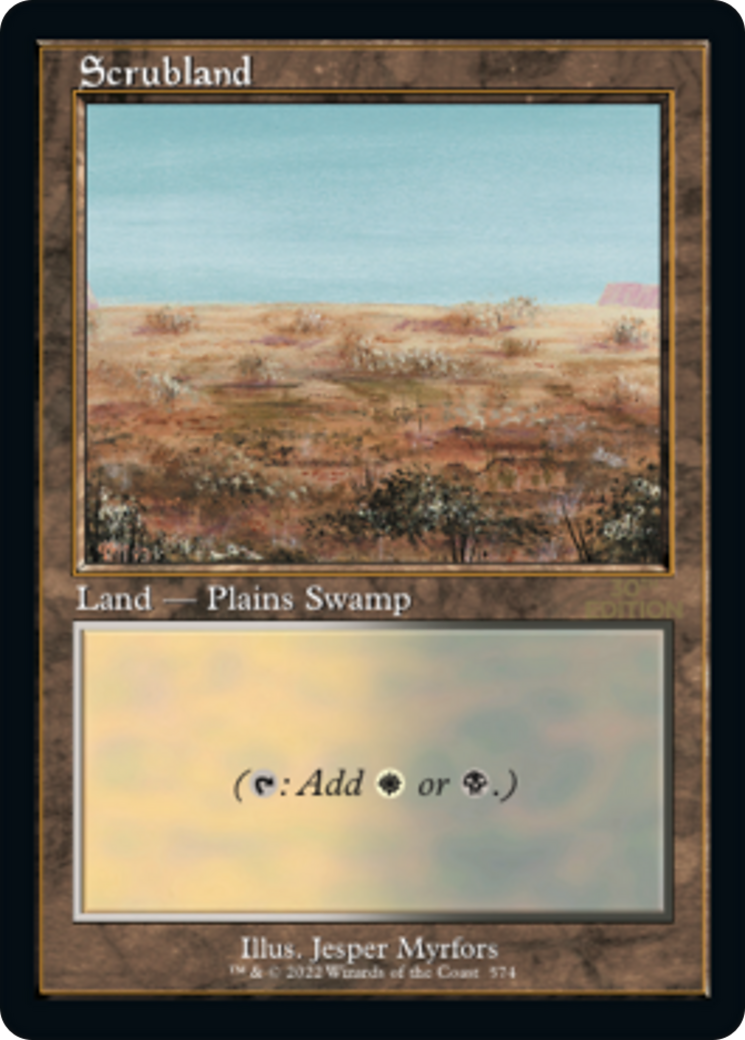 Scrubland (Retro) (574) - 30th Anniversary Edition