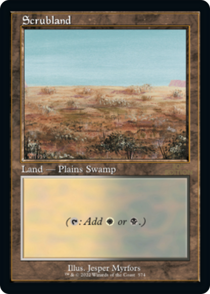 Scrubland (Retro) (574) - 30th Anniversary Edition