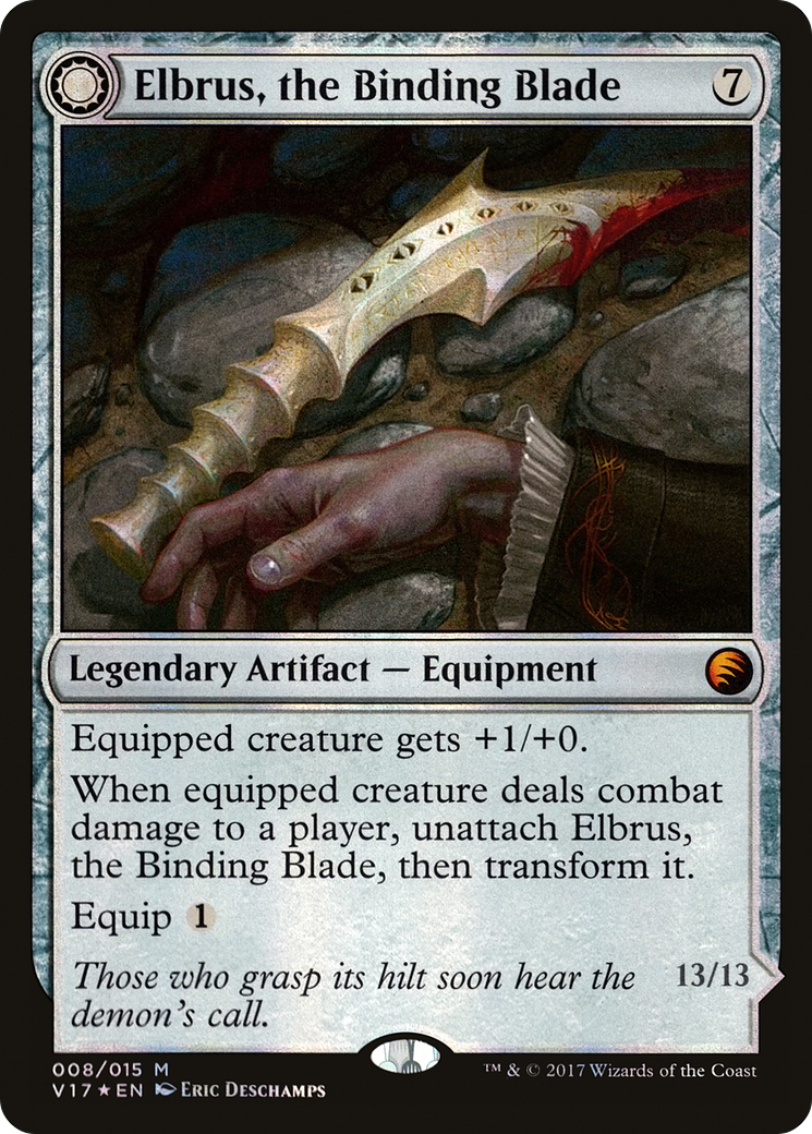 Elbrus, the Binding Blade // Withengar Unbound (008) Foil - From the Vault: Transform