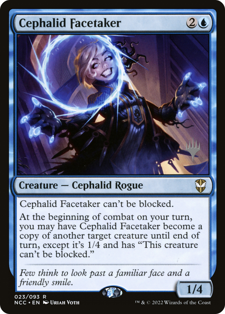 Cephalid Facetaker (Promo Pack) [Streets of New Capenna Commander Promos]